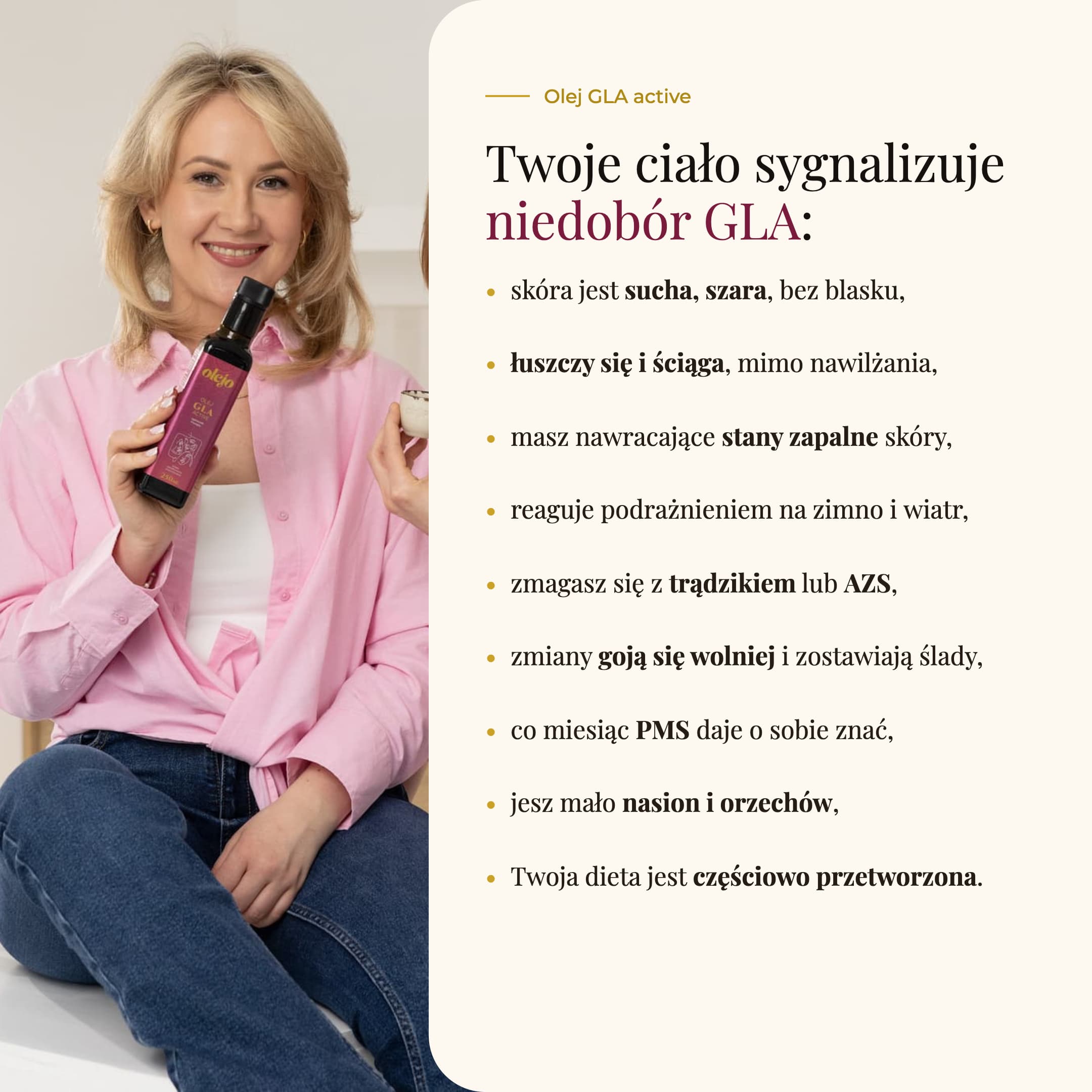Olej GLA active - obrazek 3